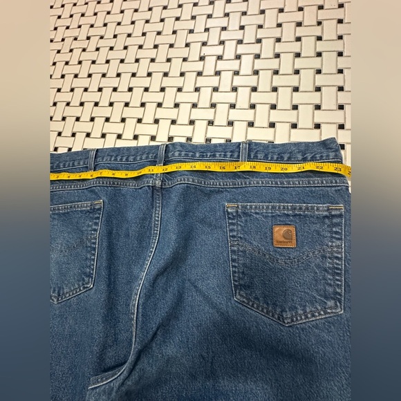 Carhartt Blue Relaxed Fit Jeans - Picture 6 of 7